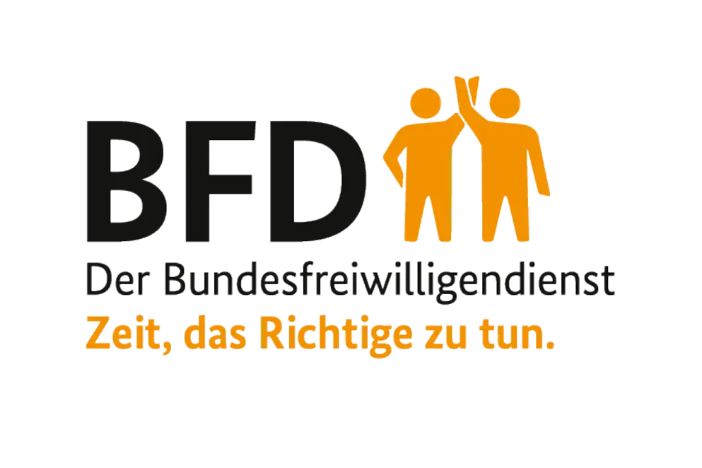 Logo Bundesfreiwilligendienst - Zeit, das Richtige zu tun.